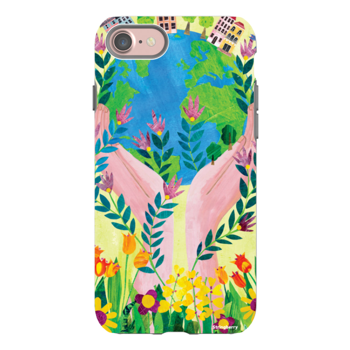 iPhone Tough Case - Earth Day By Tracey English
