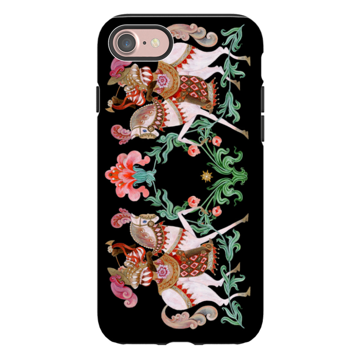 iPhone Tough  Case - Eleven Pipers Piping By Maria Matos