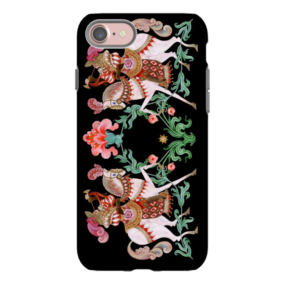 iPhone Tough  Case - Eleven Pipers Piping By Maria Matos