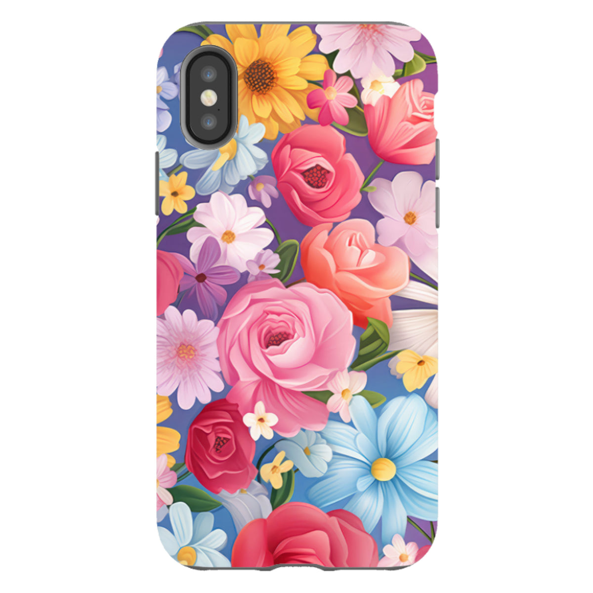 iPhone Tough Case -Esher Floral II