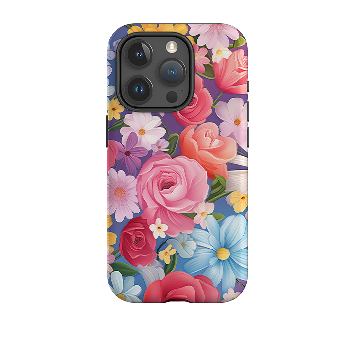 iPhone Tough Case -Esher Floral II