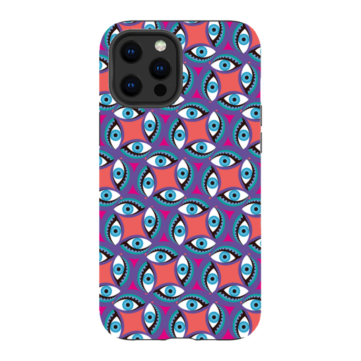 iPhone Tough Case - Eyes By Patternistas