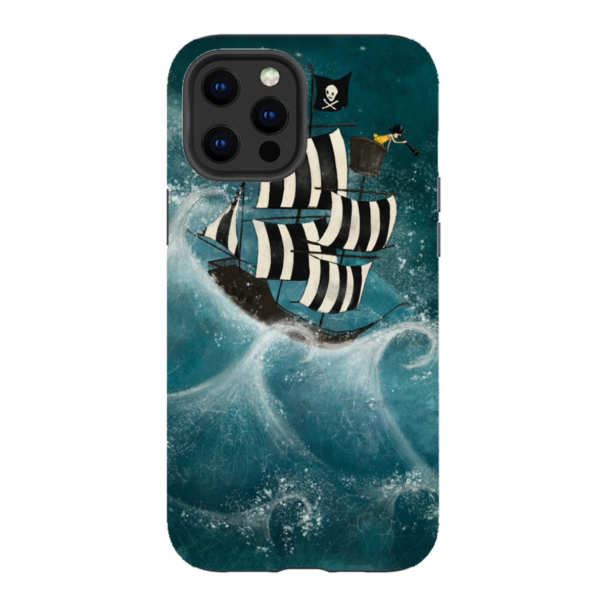 iPhone Tough Case - Face The Storm By Maja Lindberg