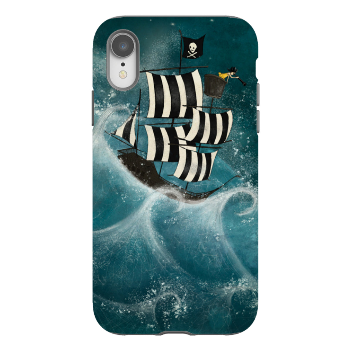 iPhone Tough Case - Face The Storm By Maja Lindberg