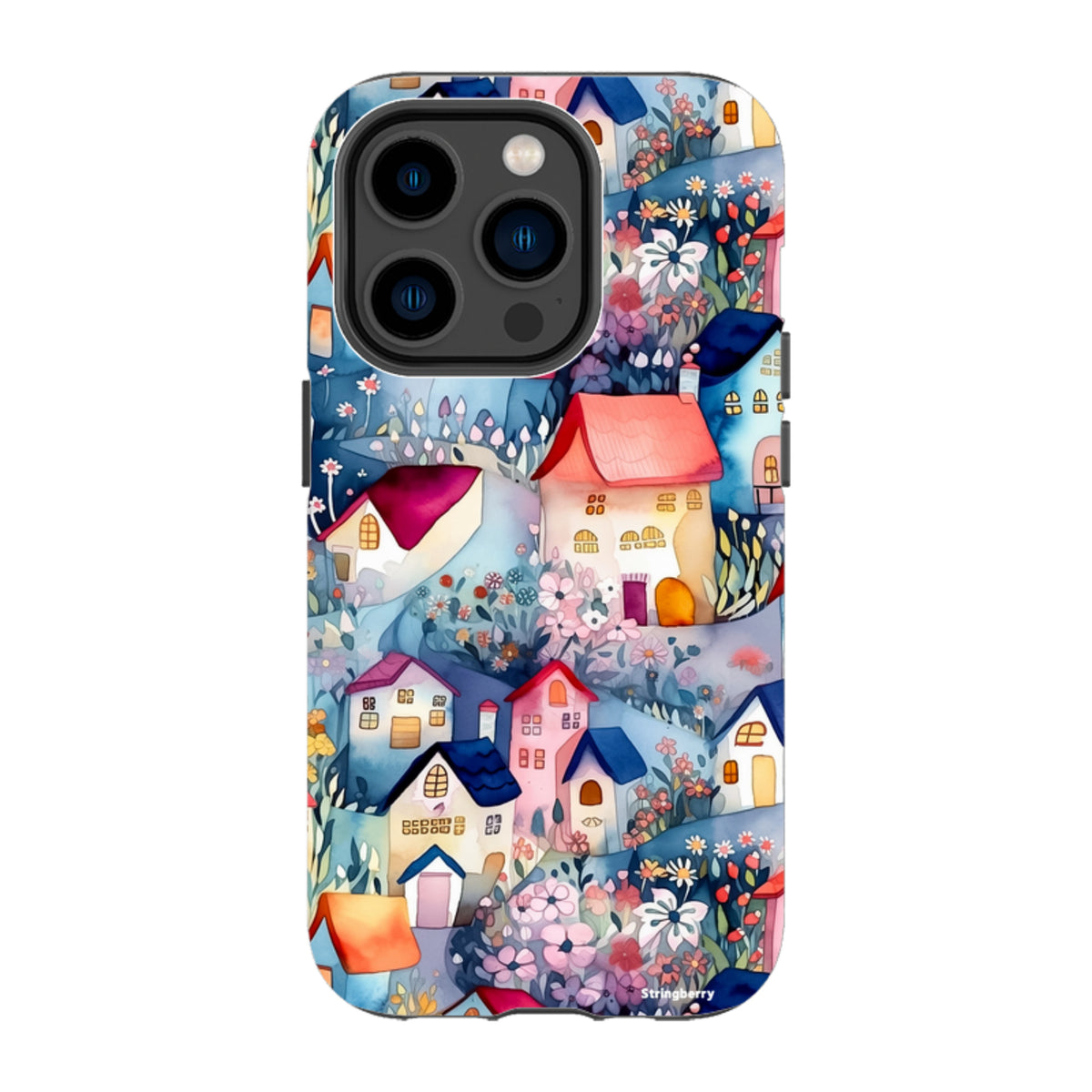 iPhone Tough Case - Fairy Houses II