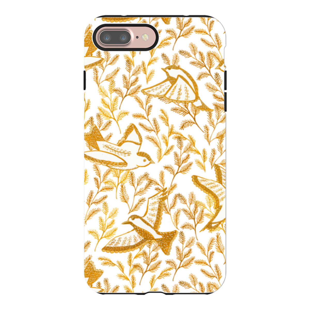 iPhone Tough Case - Fall Birds By Abby Jacobs