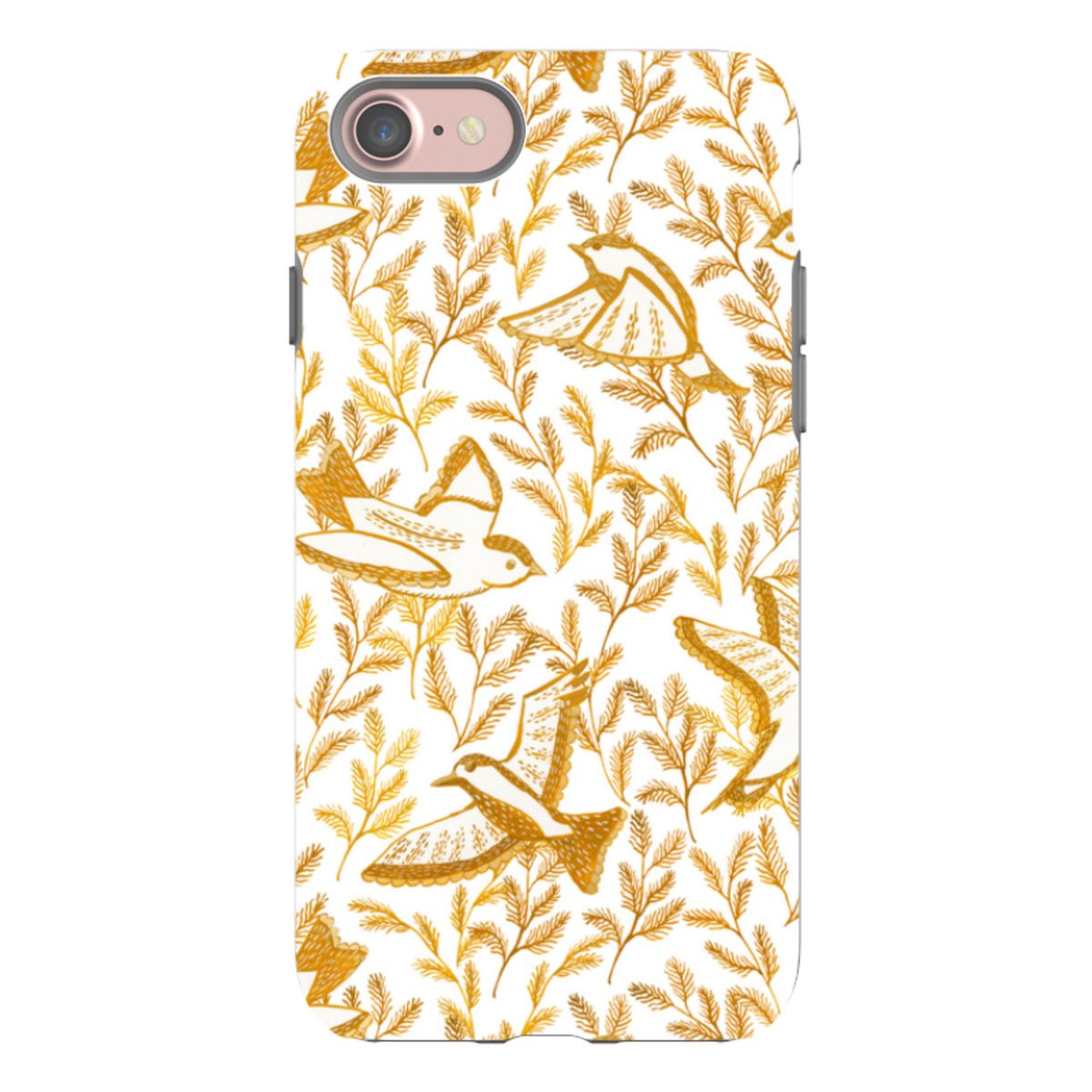 iPhone Tough Case - Fall Birds By Abby Jacobs