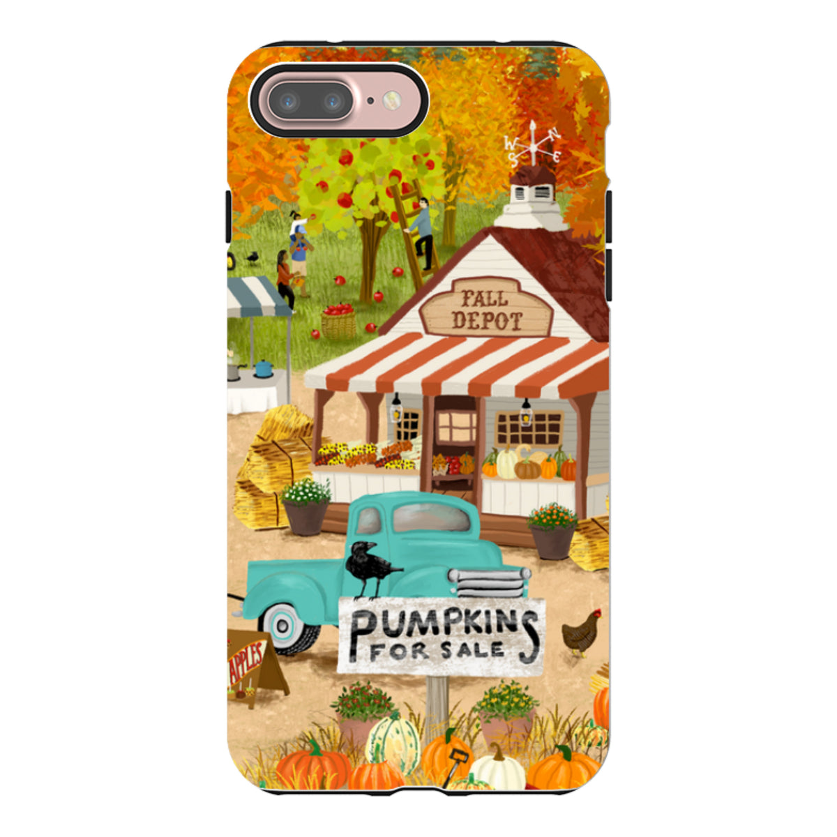 iPhone Tough Case - Fall Festival By Abby Jacobs