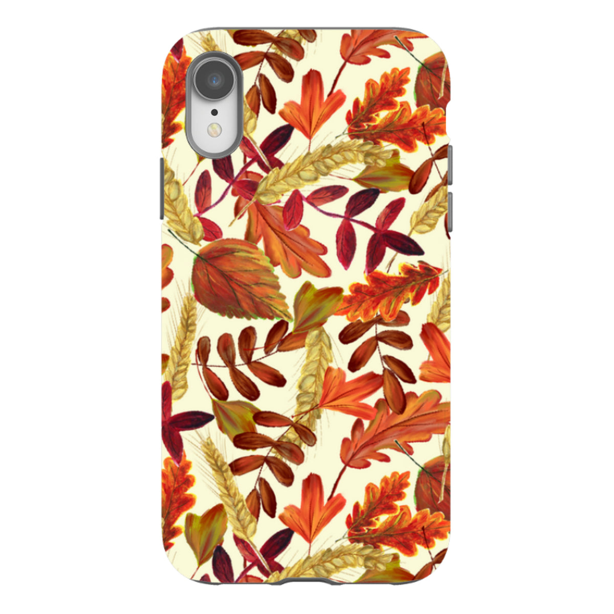 iPhone Tough Case - Fall Harvest Pattern By Abby Jacobs