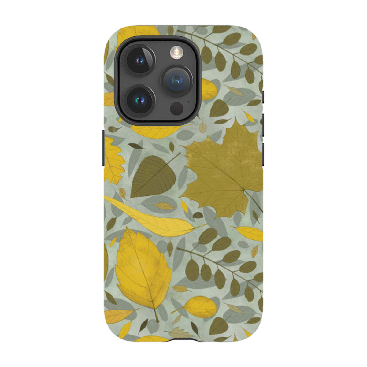 iPhone Tough Case - Fall Leaves By Maja Lindberg