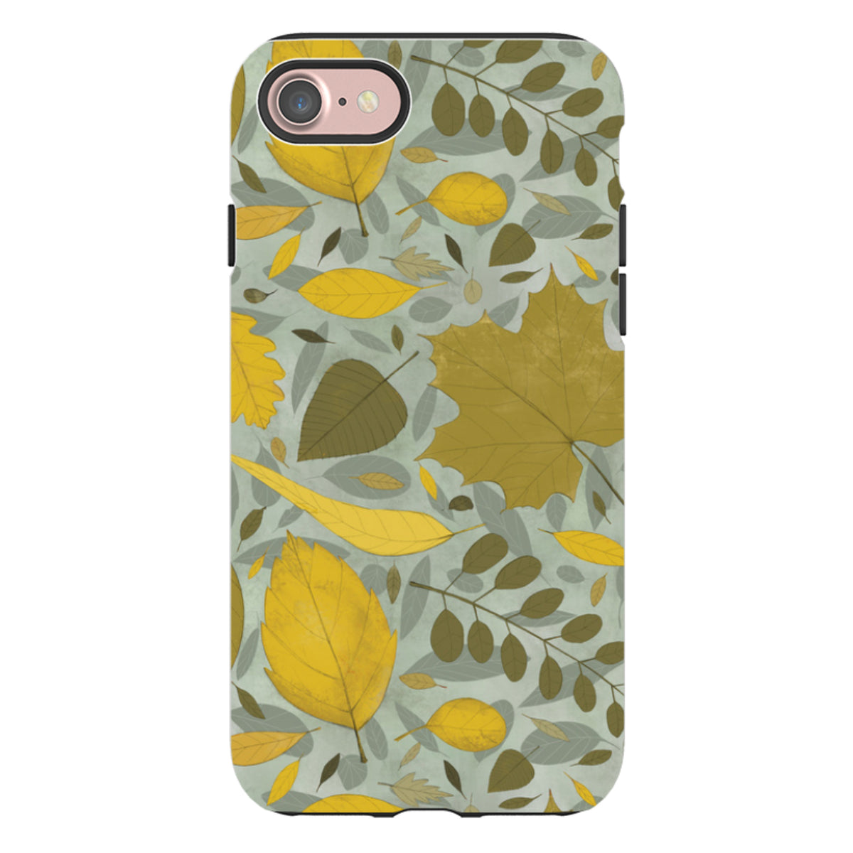 iPhone Tough Case - Fall Leaves By Maja Lindberg