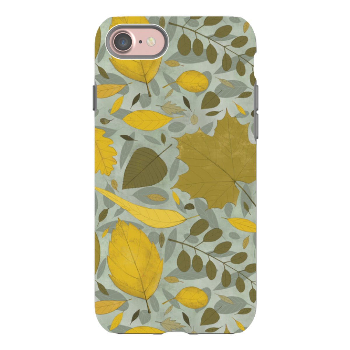 iPhone Tough Case - Fall Leaves By Maja Lindberg
