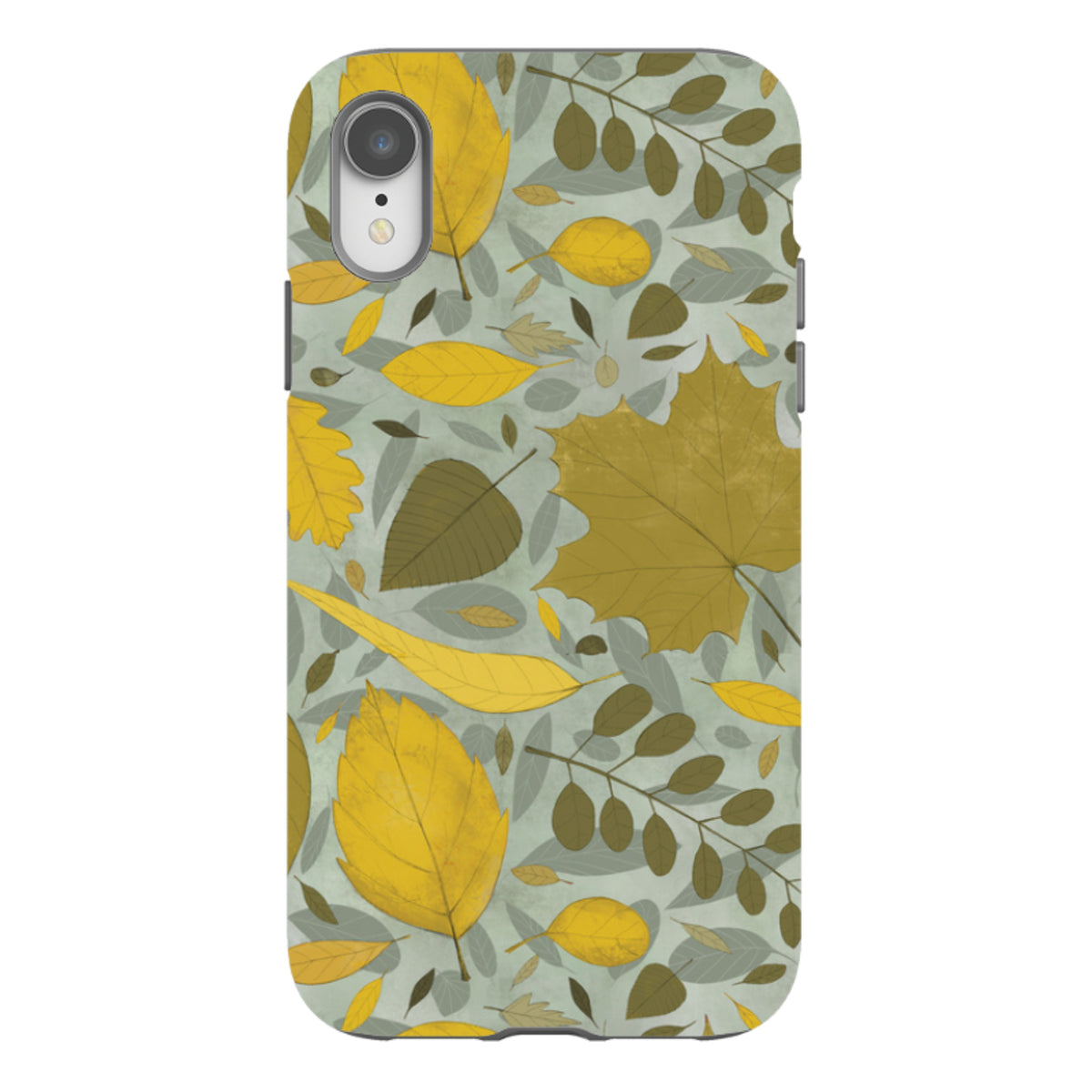 iPhone Tough Case - Fall Leaves By Maja Lindberg