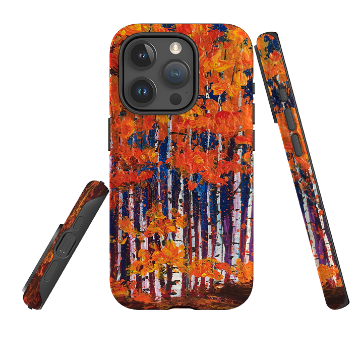 iPhone Tough Case - Falls In The Air By Linda Calvert Jacobson