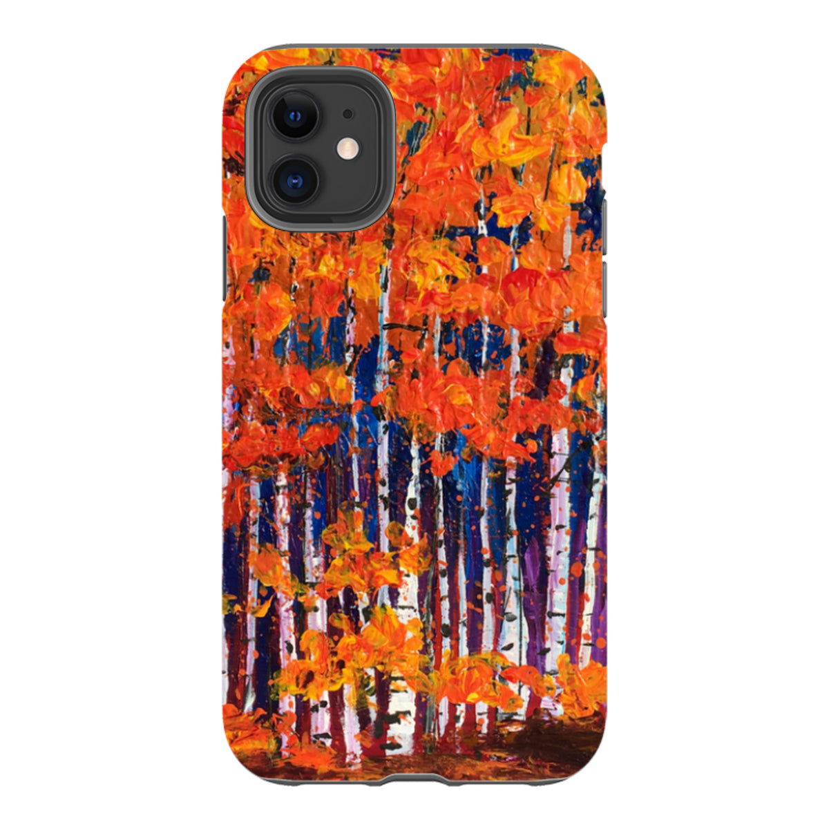 iPhone Tough Case - Falls In The Air By Linda Calvert Jacobson
