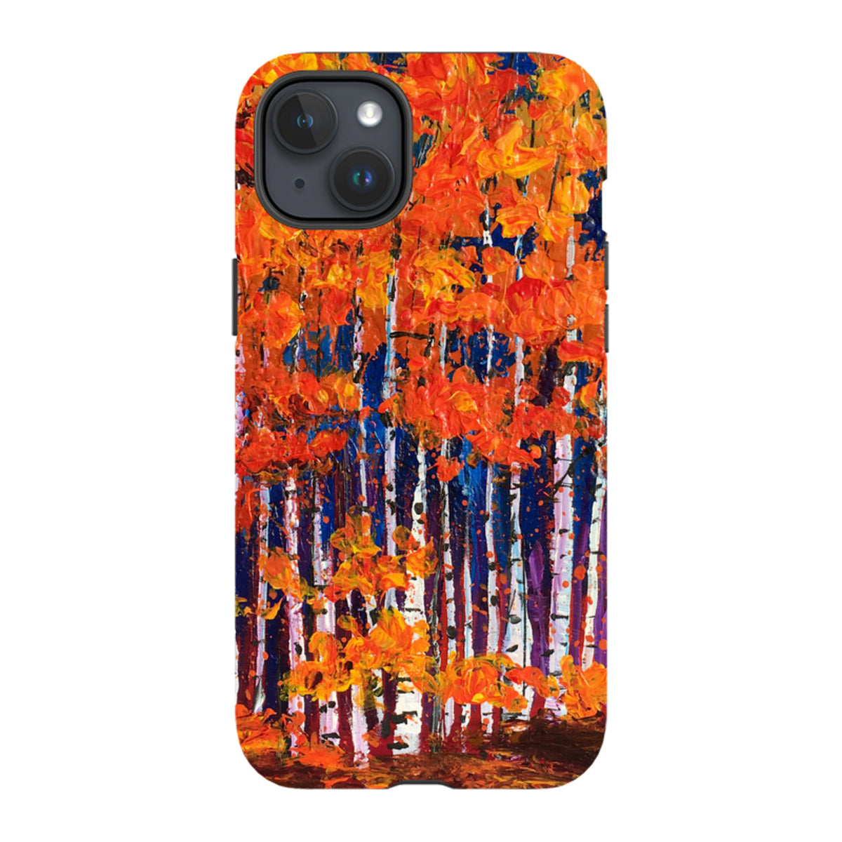 iPhone Tough Case - Falls In The Air By Linda Calvert Jacobson