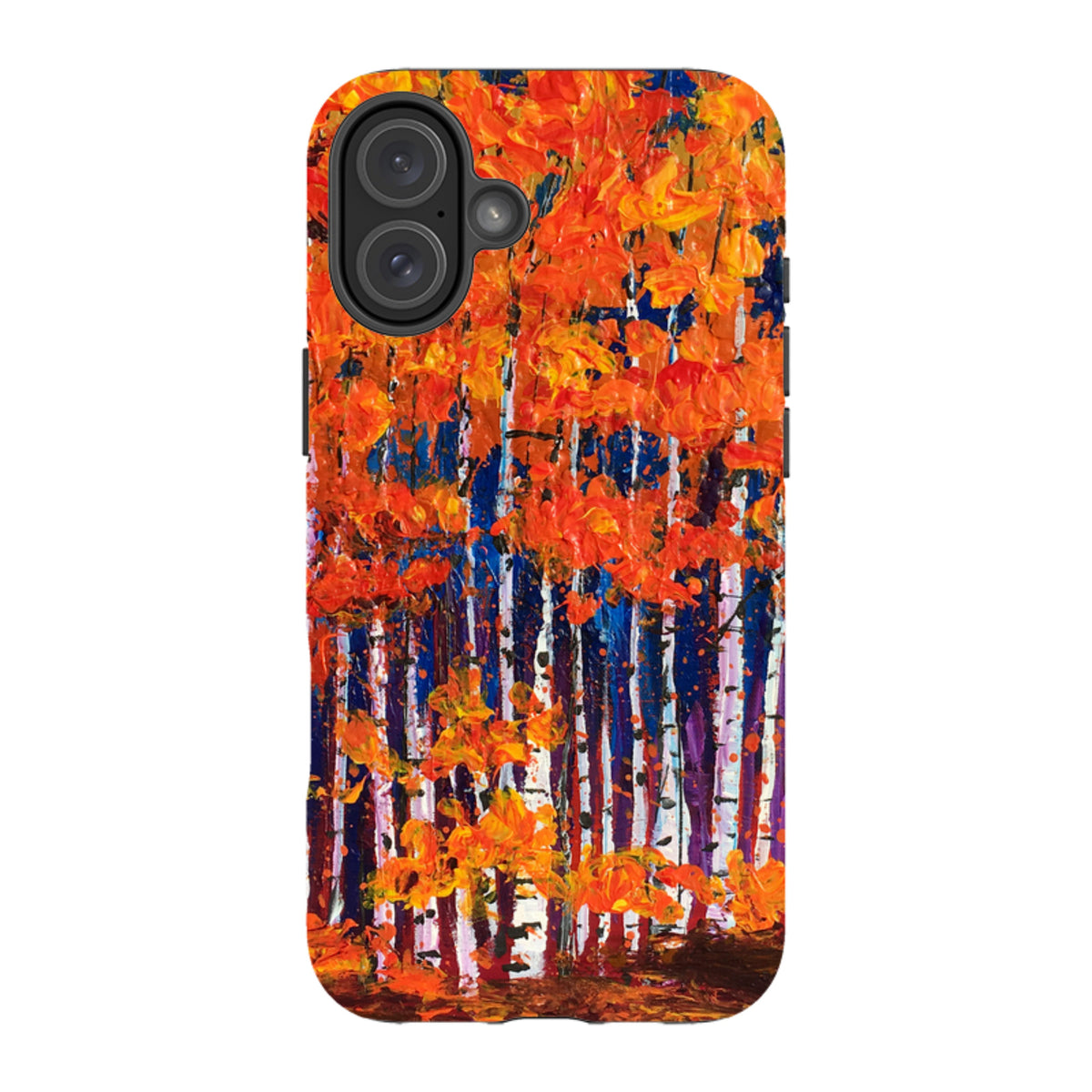 iPhone Tough Case - Falls In The Air By Linda Calvert Jacobson