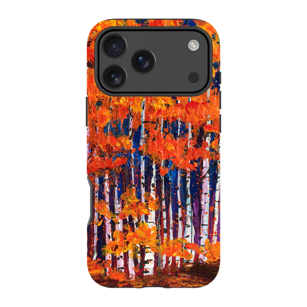 iPhone Tough Case - Falls In The Air By Linda Calvert Jacobson