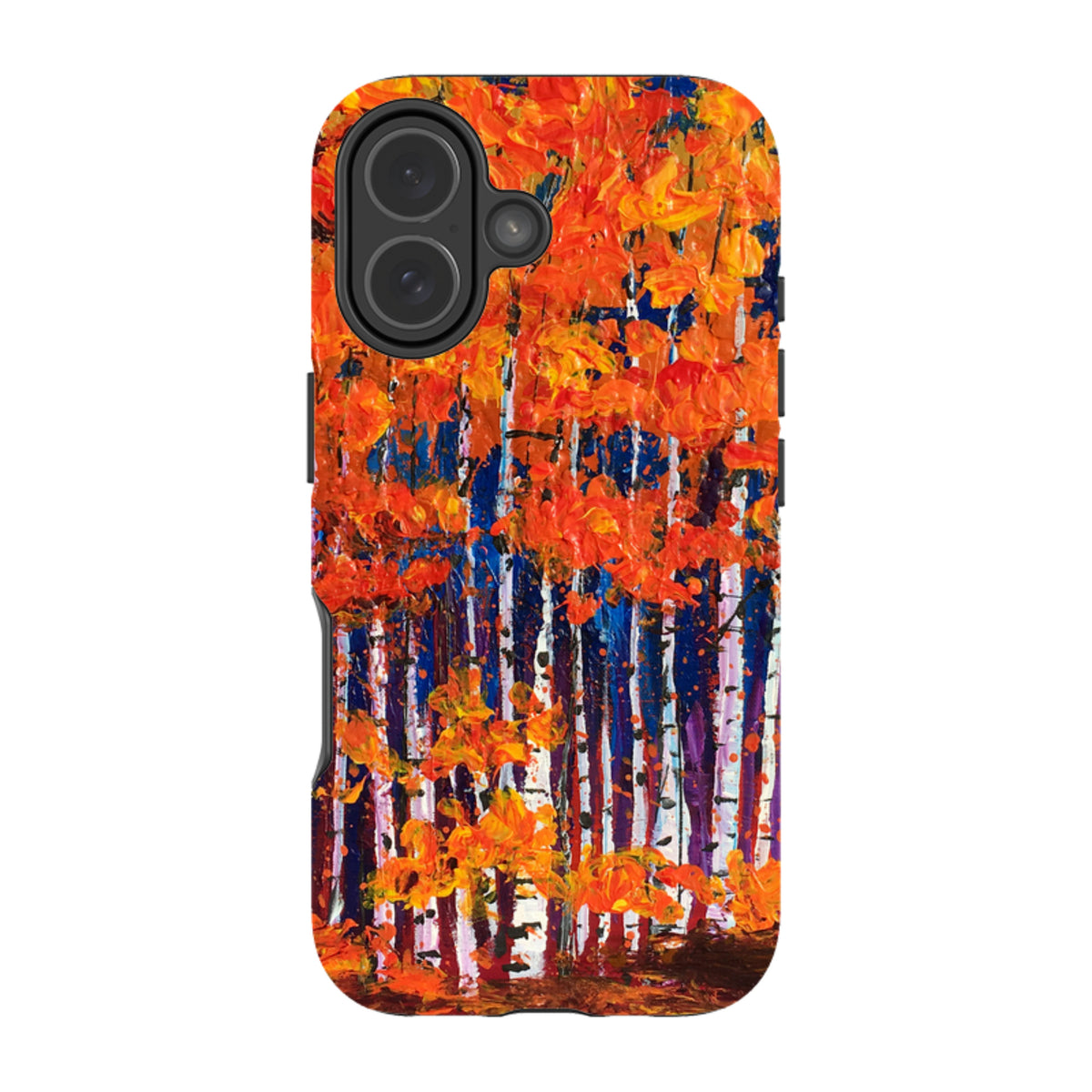 iPhone Tough Case - Falls In The Air By Linda Calvert Jacobson