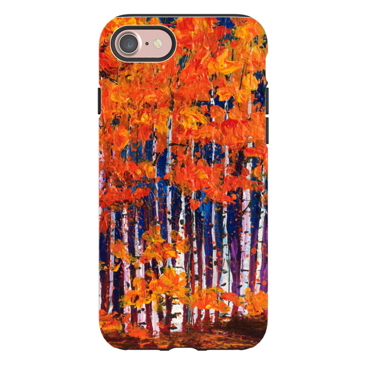 iPhone Tough Case - Falls In The Air By Linda Calvert Jacobson