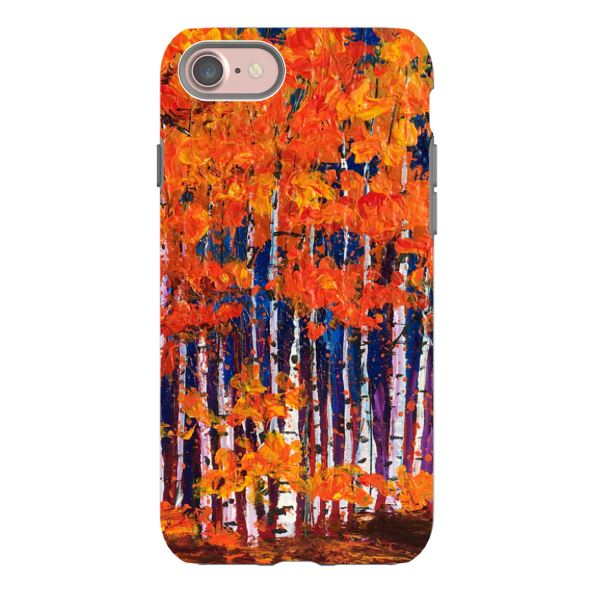 iPhone Tough Case - Falls In The Air By Linda Calvert Jacobson