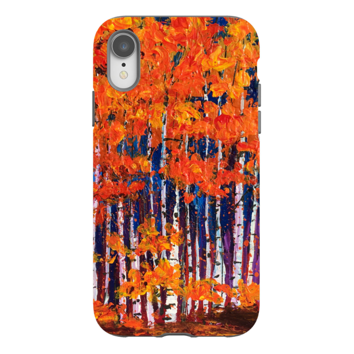 iPhone Tough Case - Falls In The Air By Linda Calvert Jacobson