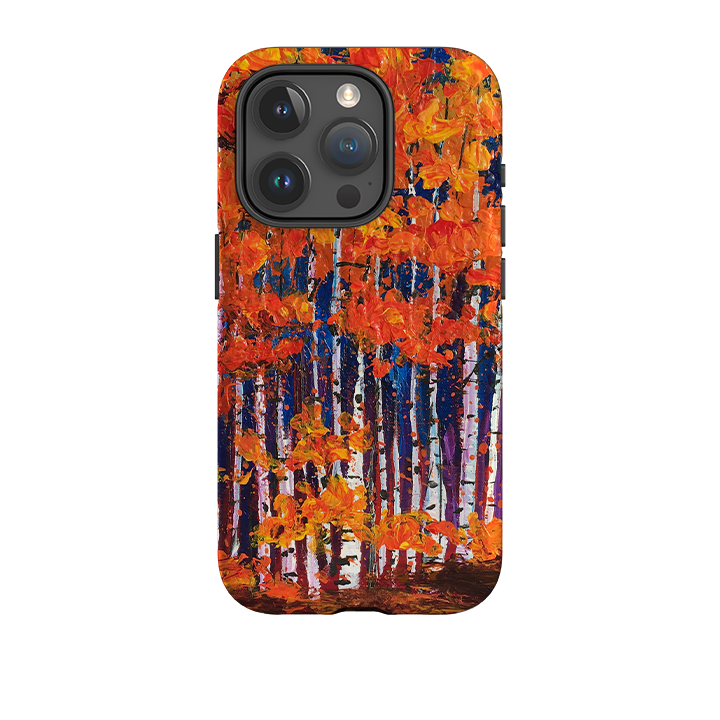 iPhone Tough Case - Falls In The Air By Linda Calvert Jacobson