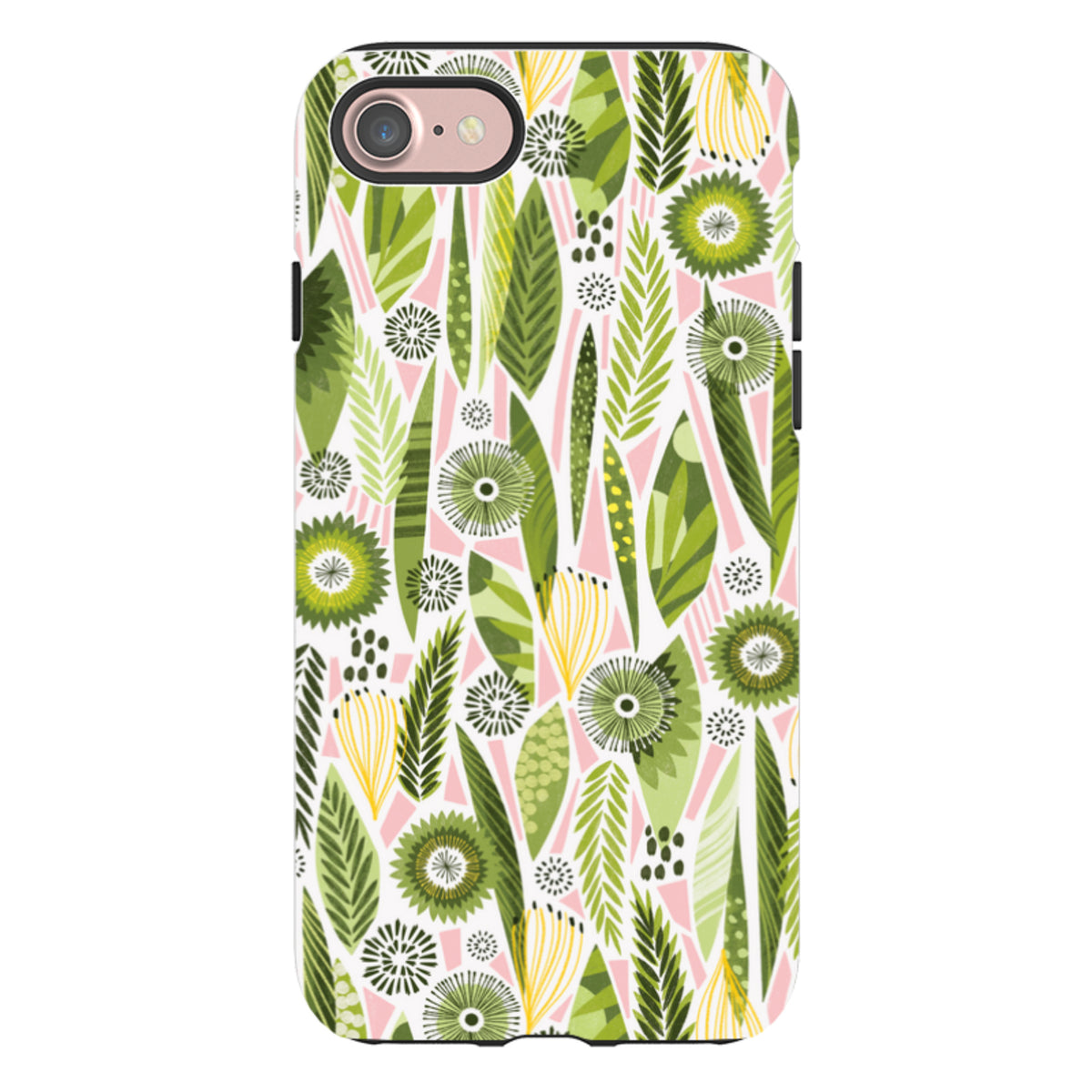 iPhone Tough Case - Fancy Foliage I By Ali Brookes