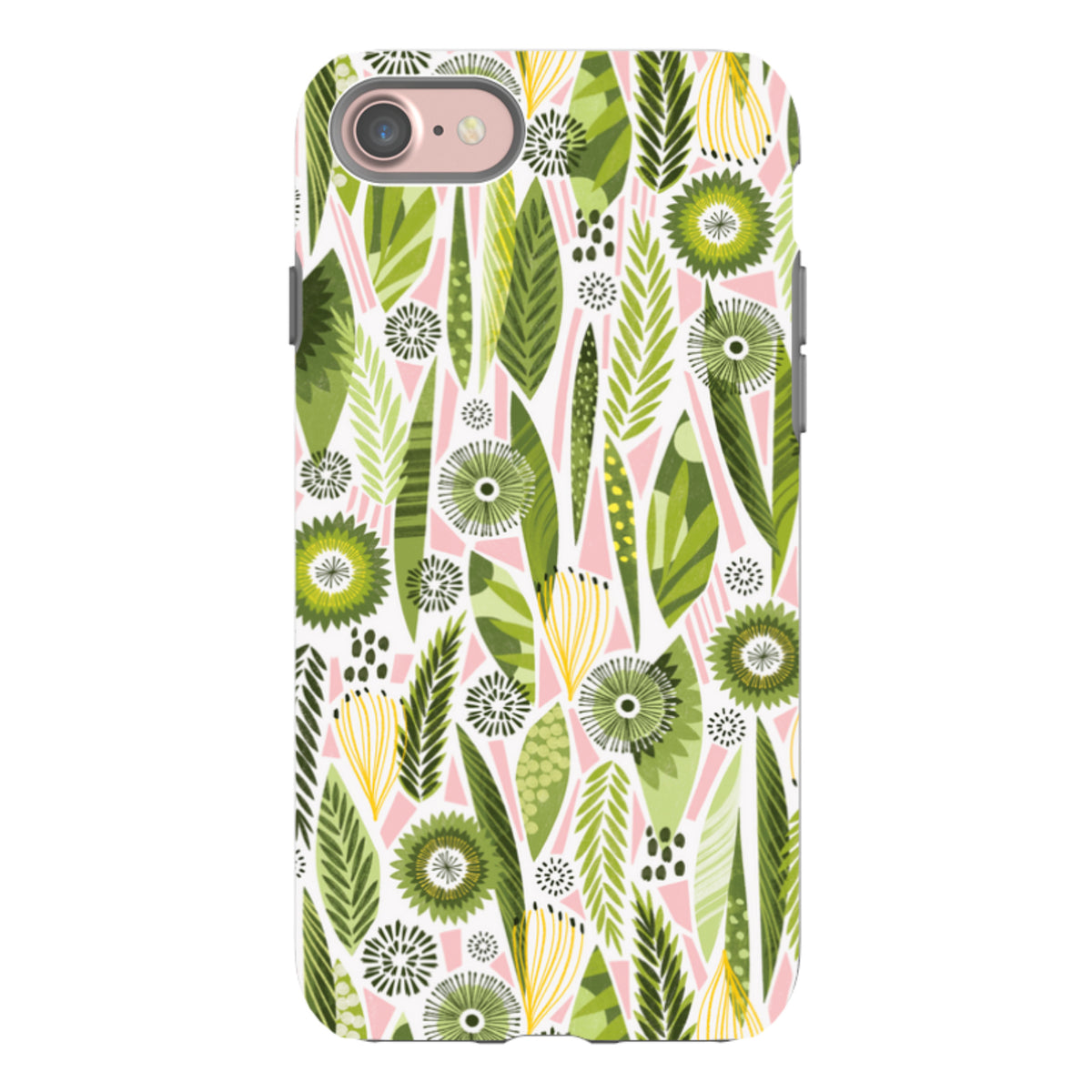 iPhone Tough Case - Fancy Foliage I By Ali Brookes