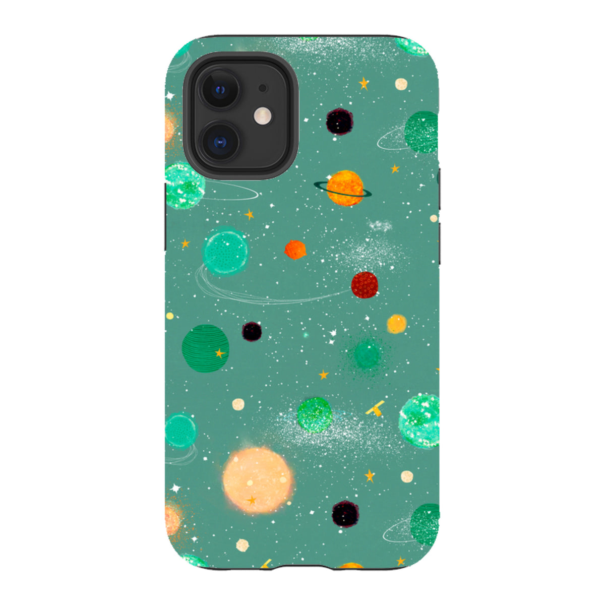 iPhone Tough Case - Far Far Away Green By Katherine Quinn