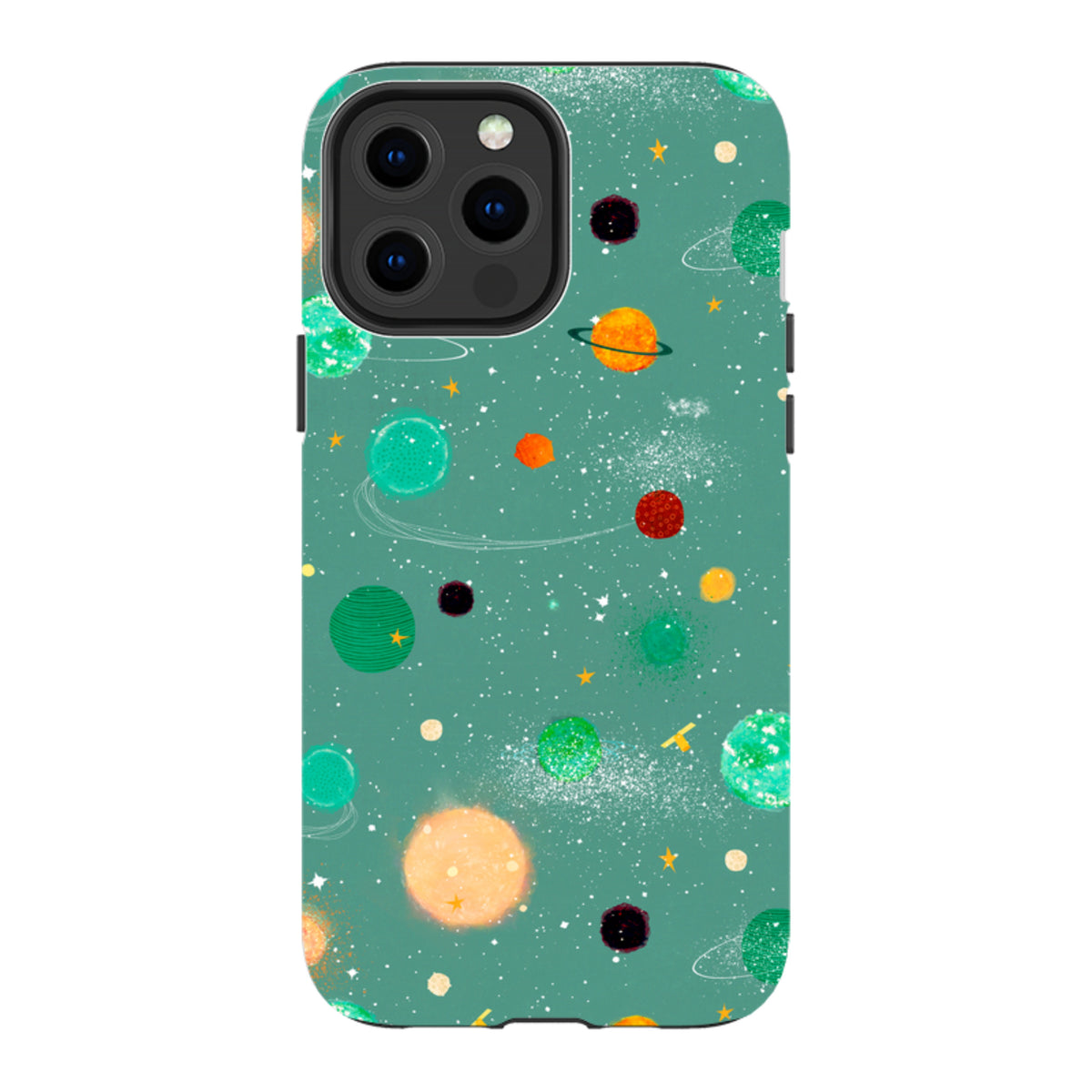 iPhone Tough Case - Far Far Away Green By Katherine Quinn
