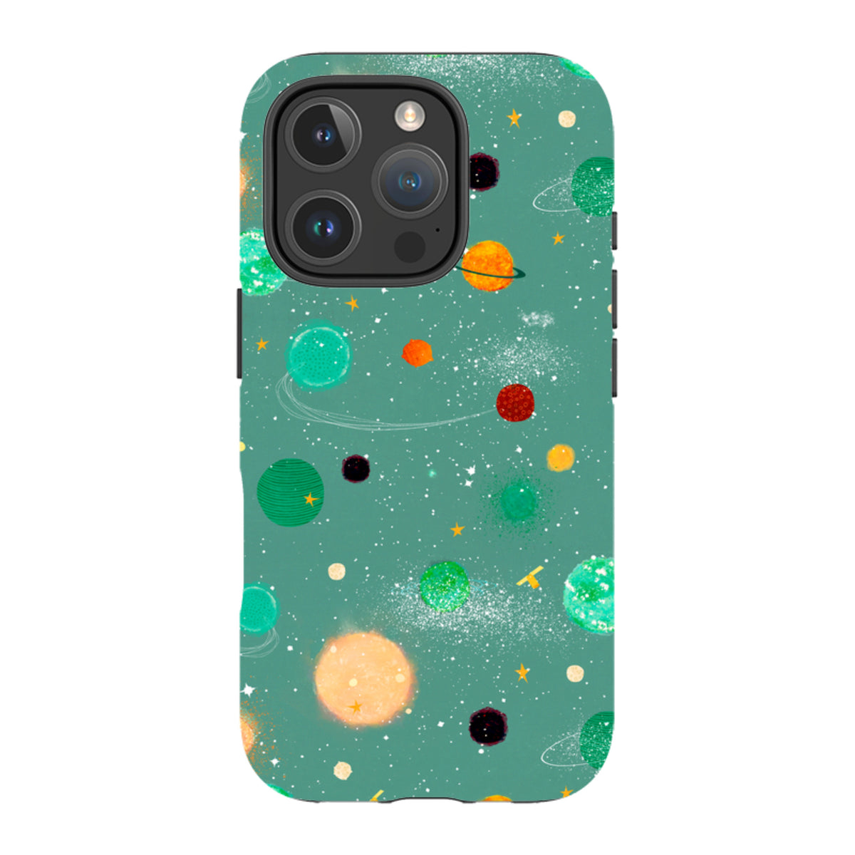 iPhone Tough Case - Far Far Away Green By Katherine Quinn