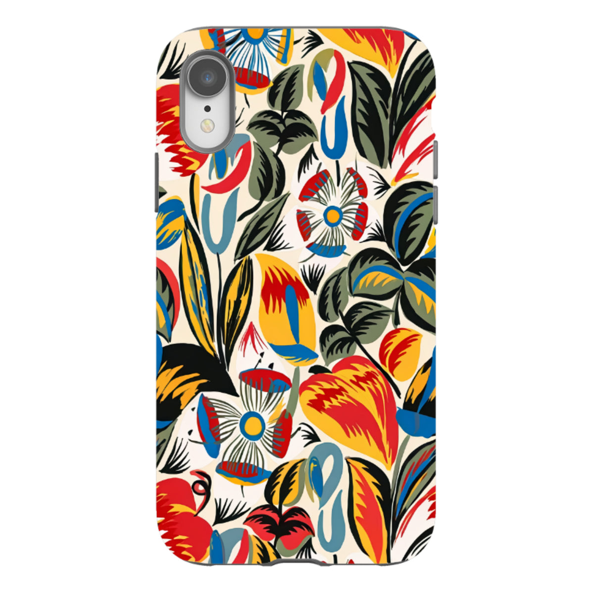 iPhone Tough Case - Fauvist Floral