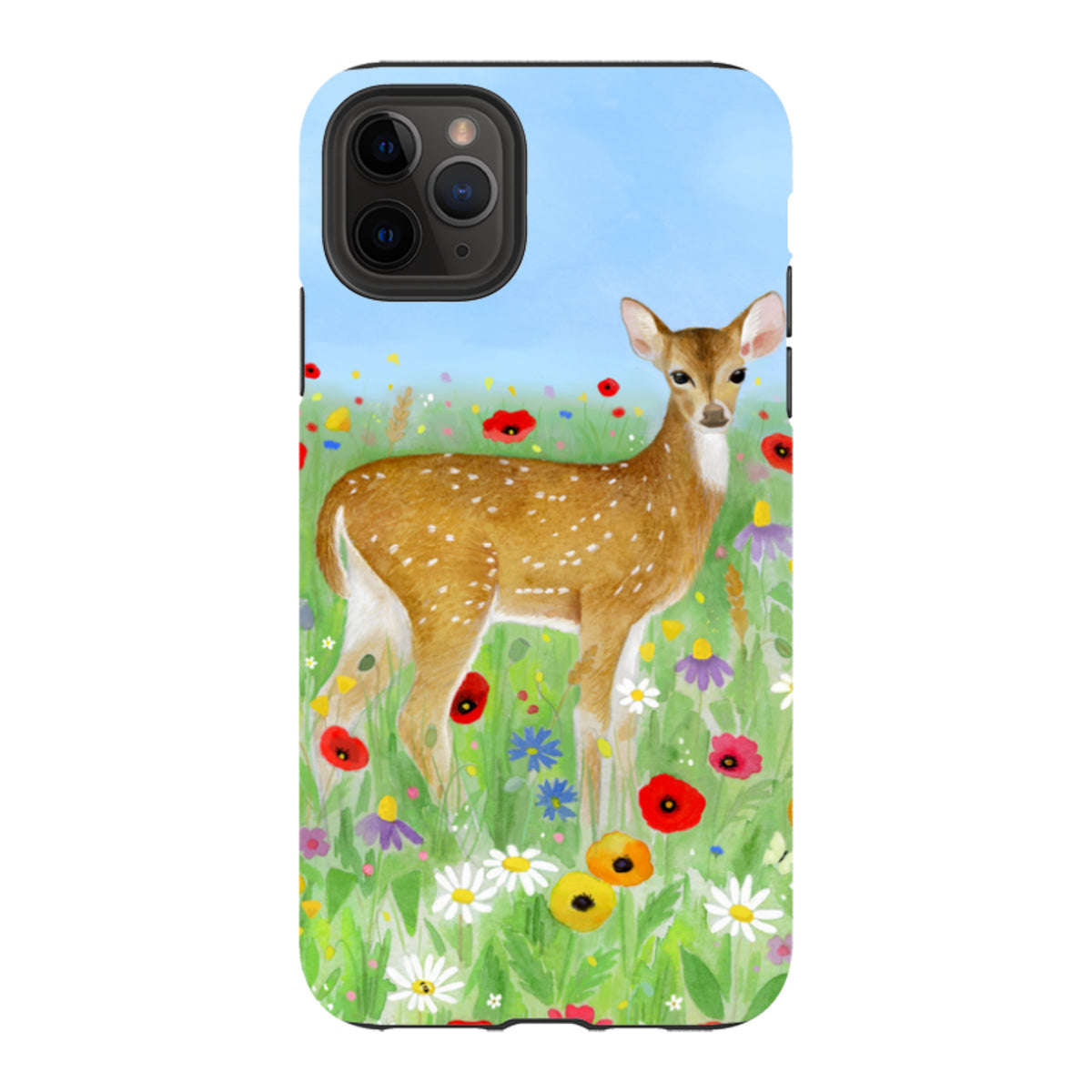 iPhone Tough Case - Fawn By Bex Parkin
