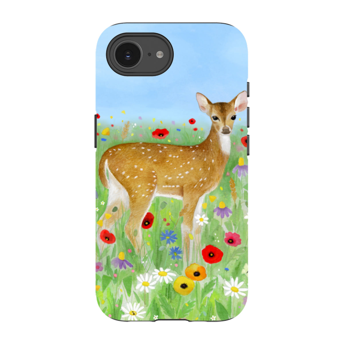 iPhone Tough Case - Fawn By Bex Parkin