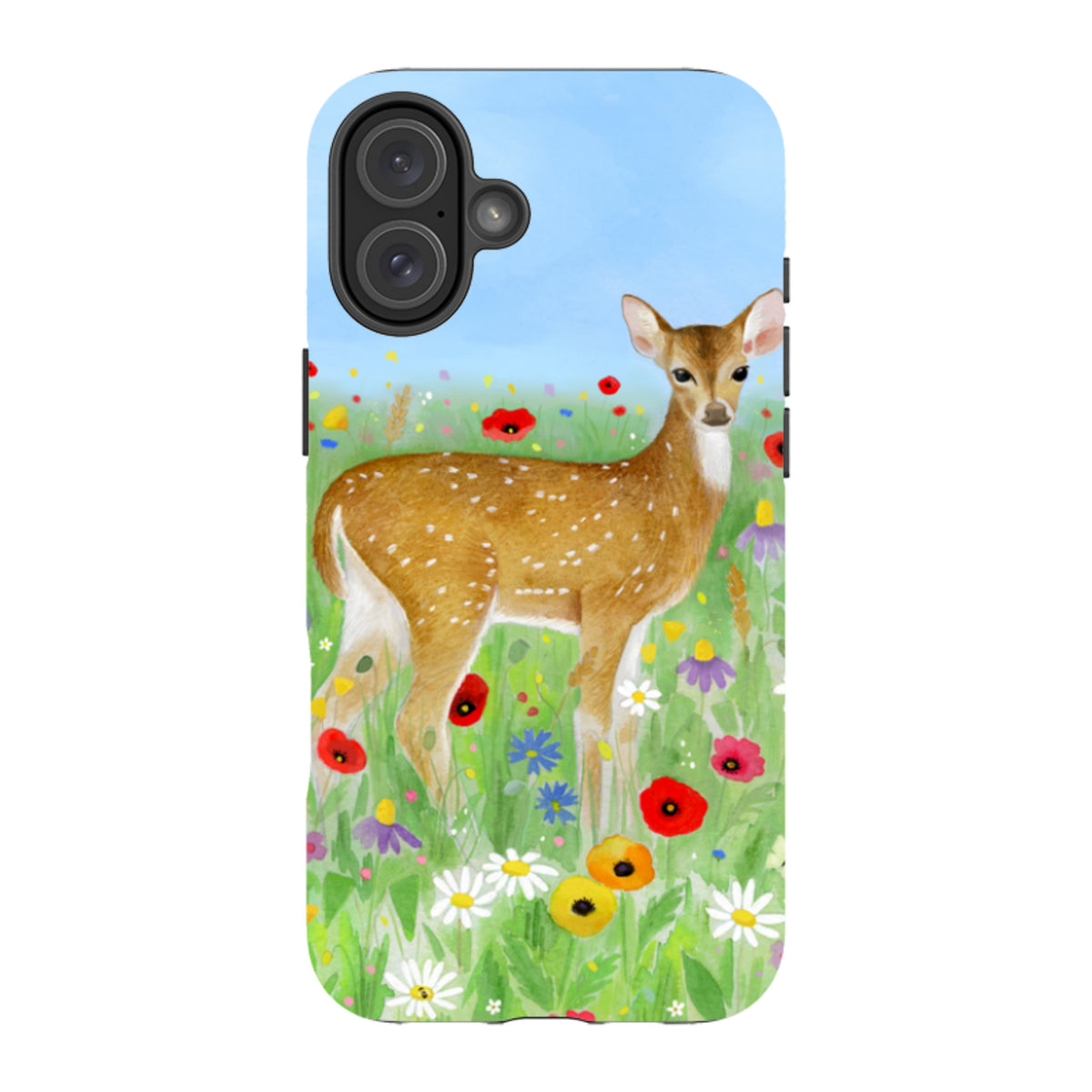 iPhone Tough Case - Fawn By Bex Parkin