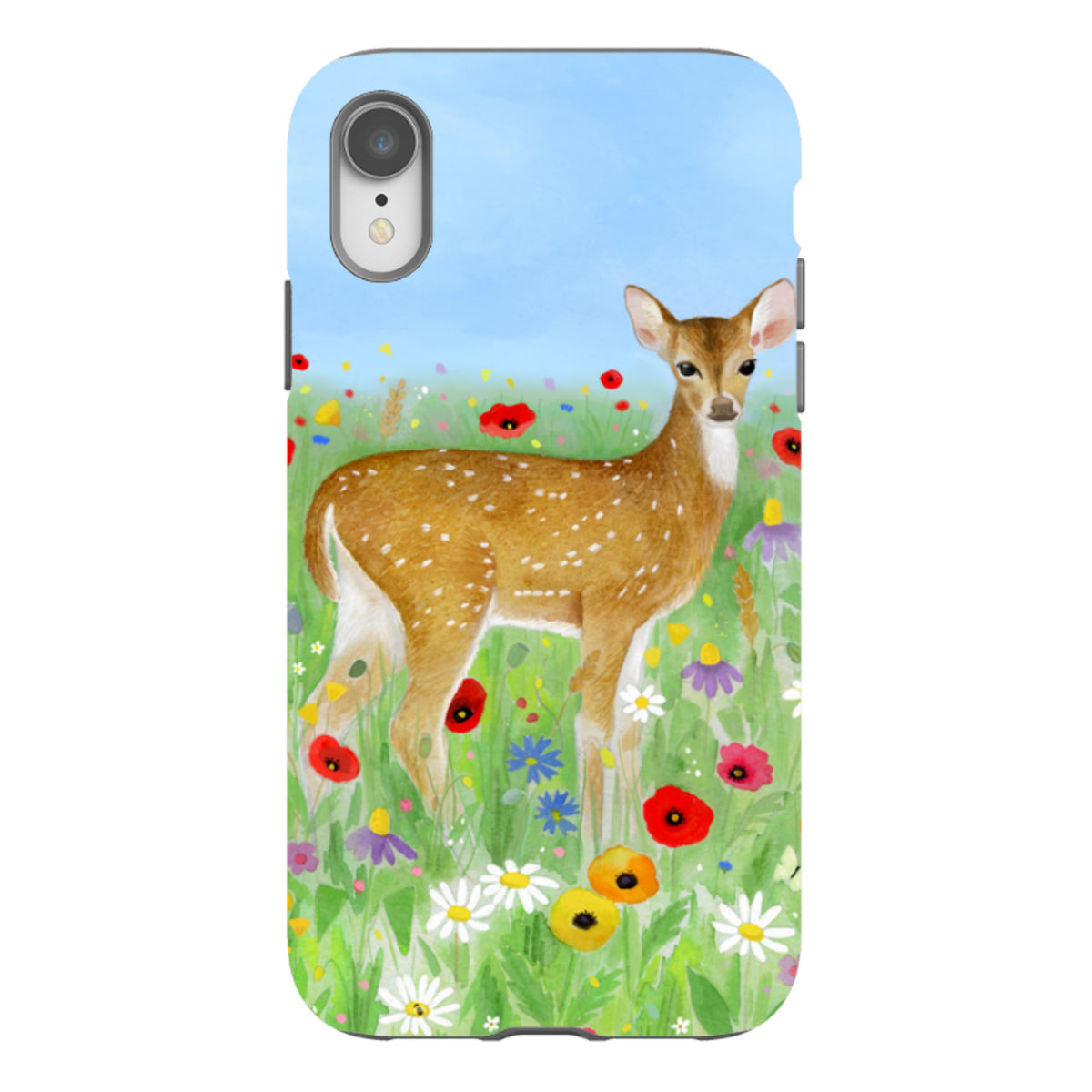iPhone Tough Case - Fawn By Bex Parkin