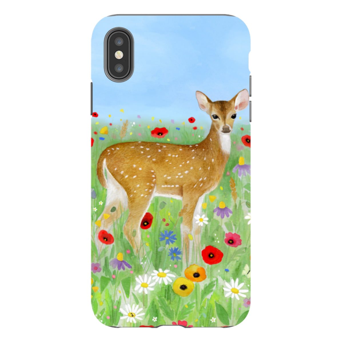 iPhone Tough Case - Fawn By Bex Parkin