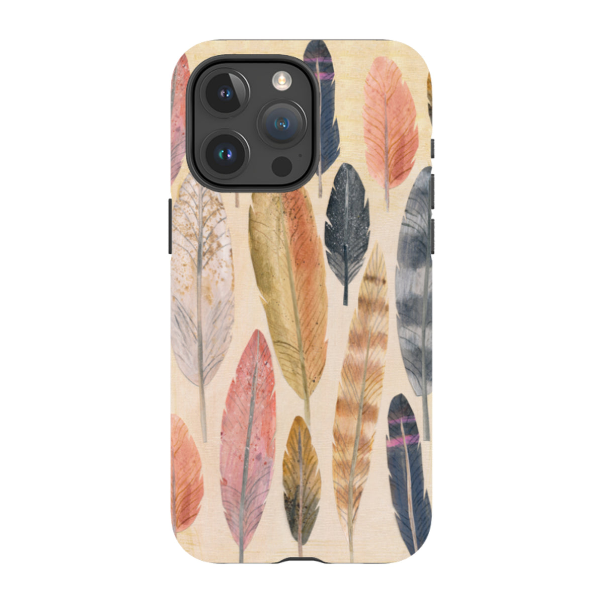 iPhone Tough Case - Feathers By Tracey English