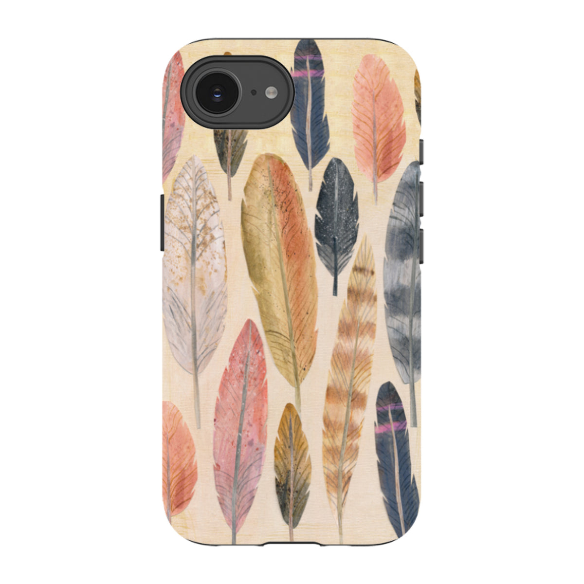 iPhone Tough Case - Feathers By Tracey English