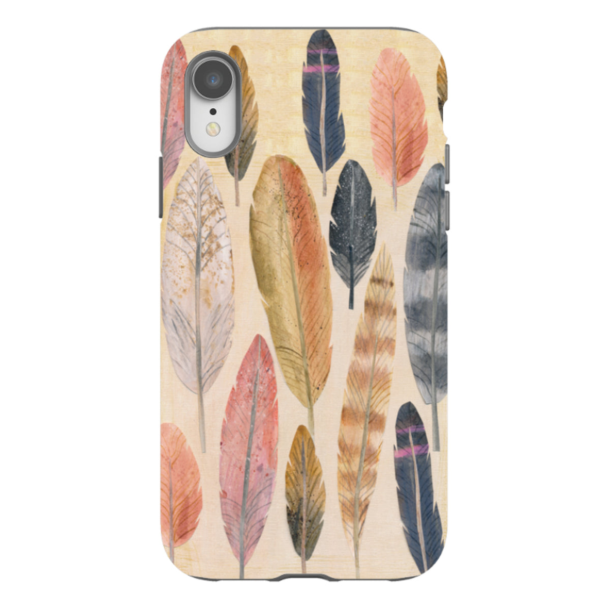 iPhone Tough Case - Feathers By Tracey English