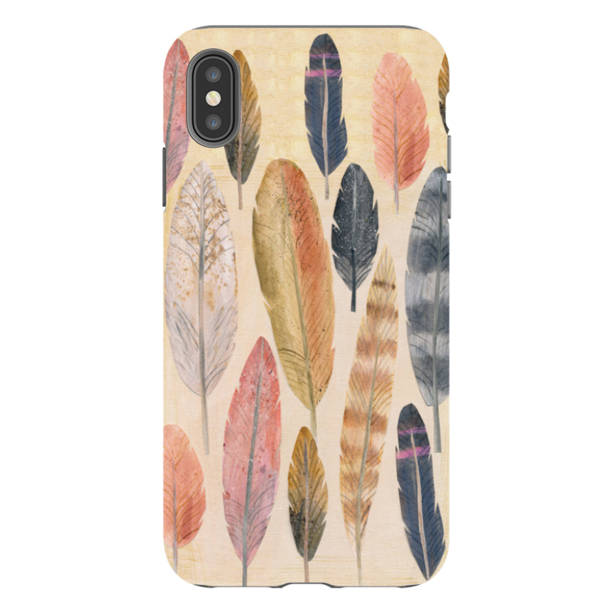 iPhone Tough Case - Feathers By Tracey English