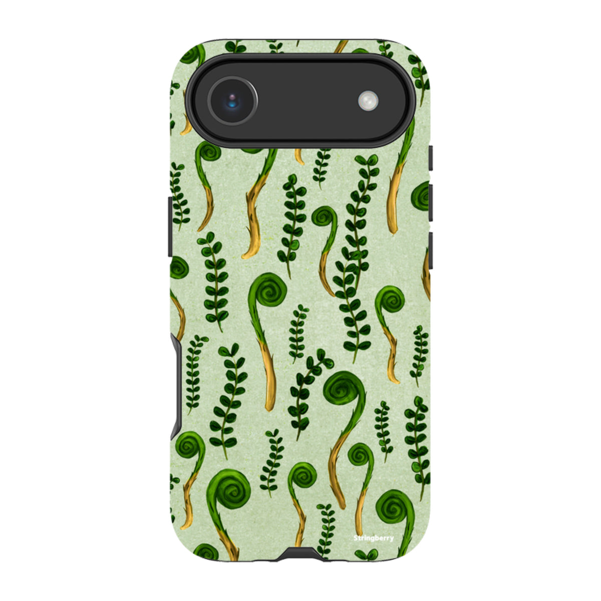 iPhone Tough Case - Fern Fronds By Katherine Quinn