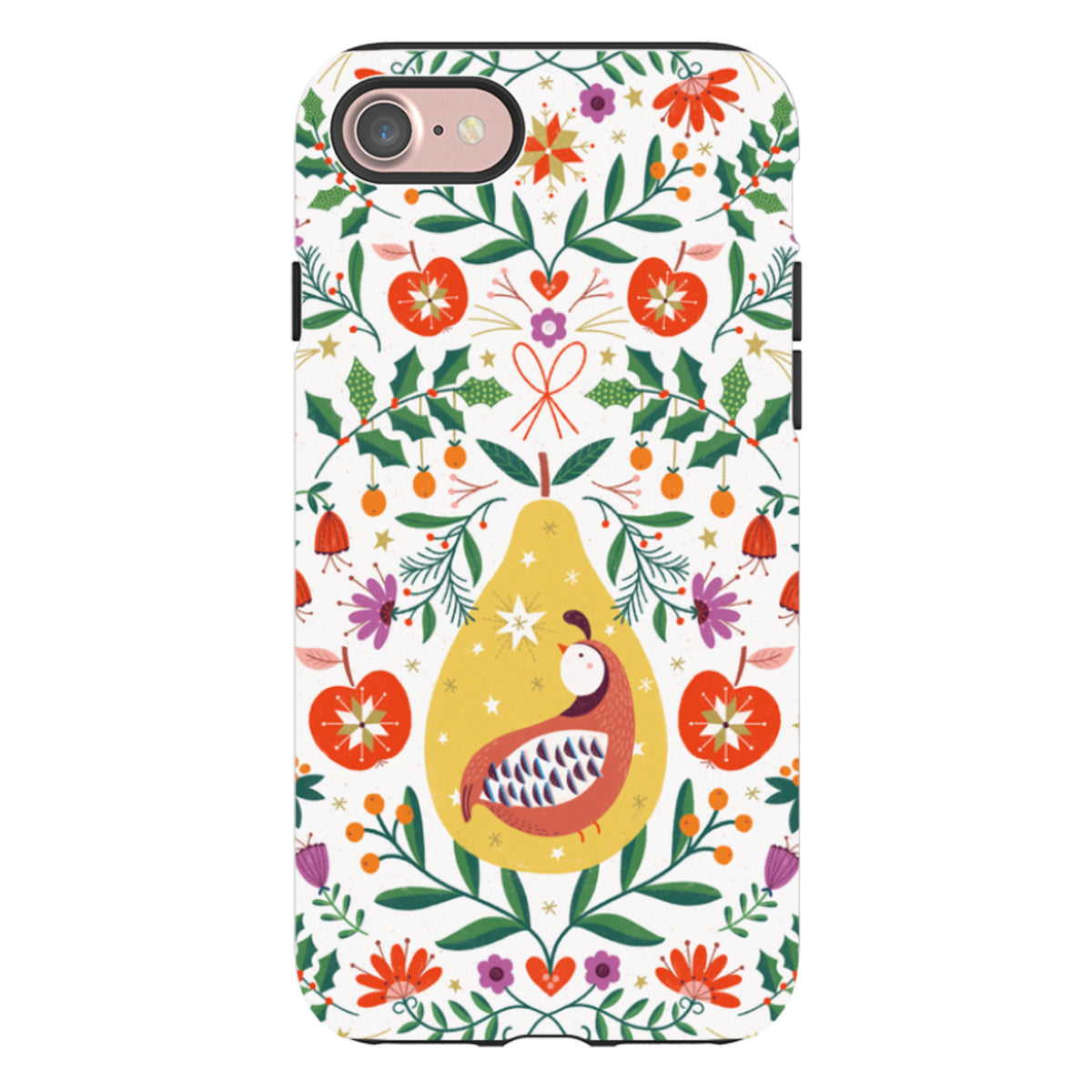 iPhone Tough Case - Festive Fruits By Ali Brookes