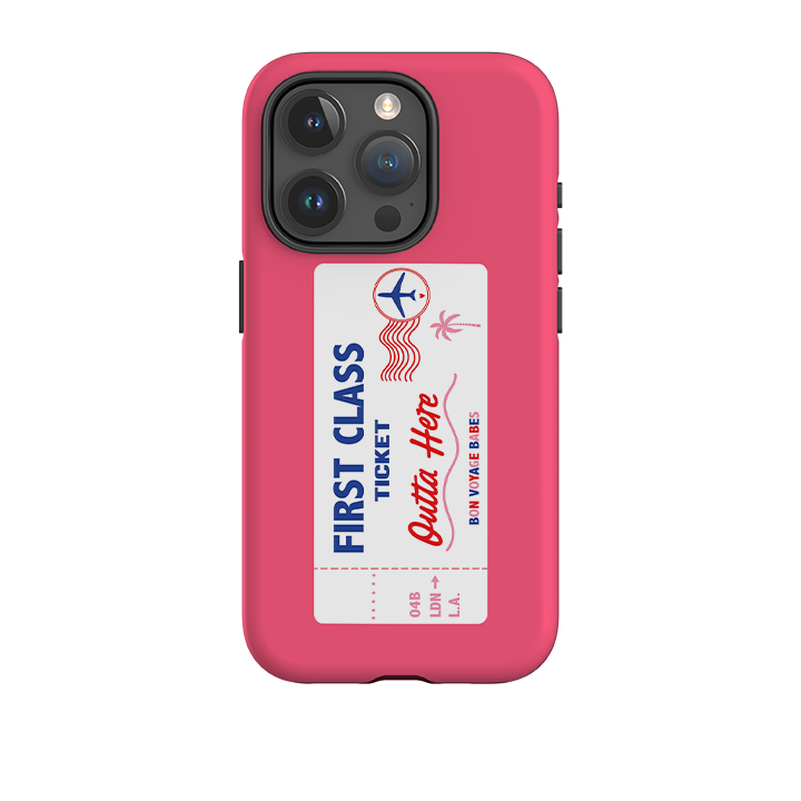 iPhone Tough Case - First Class Peach