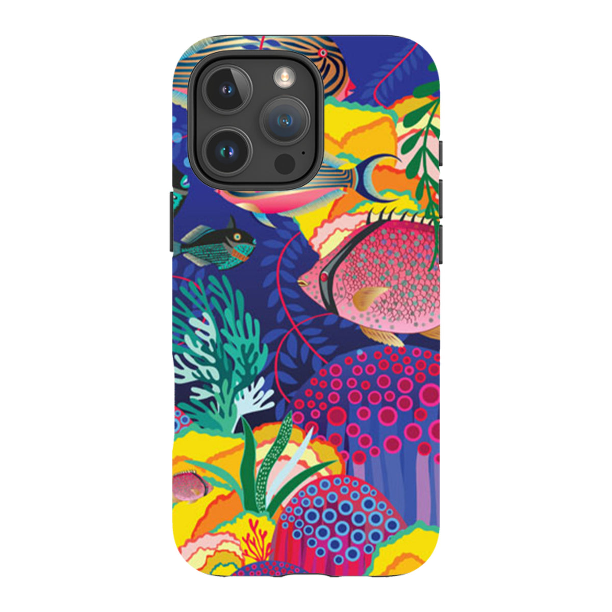iPhone Tough Case - Fish By Mia Underwood