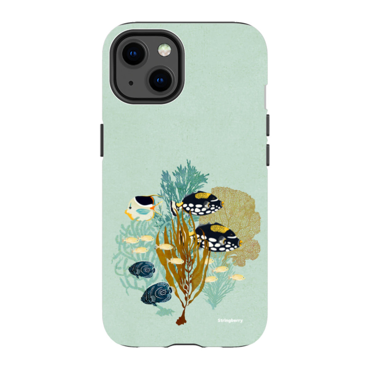 iPhone Tough Case - Fish Town By Katherine Quinn