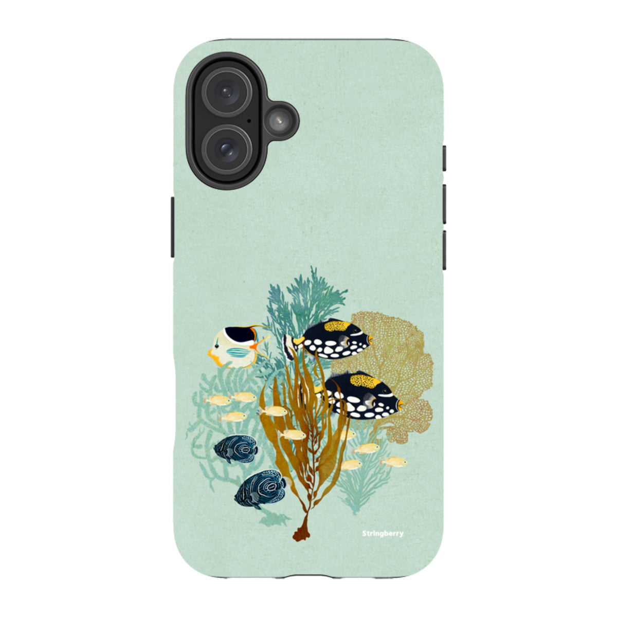 iPhone Tough Case - Fish Town By Katherine Quinn