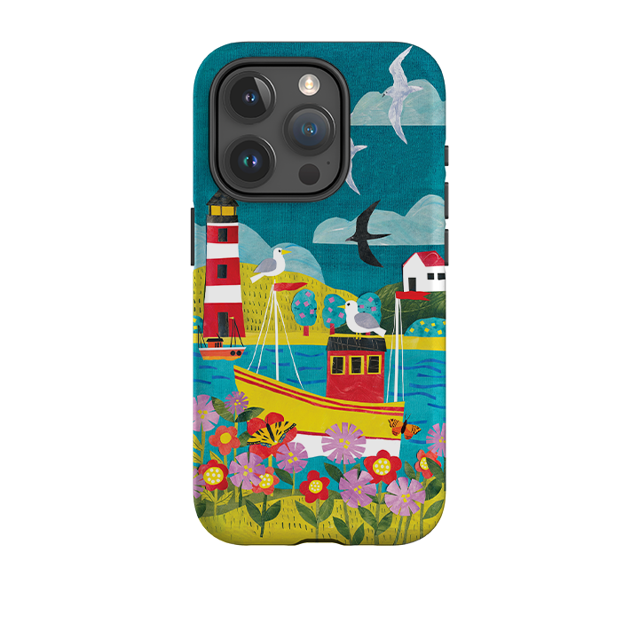 iPhone Tough Case - Fishing Boat By Tracey English