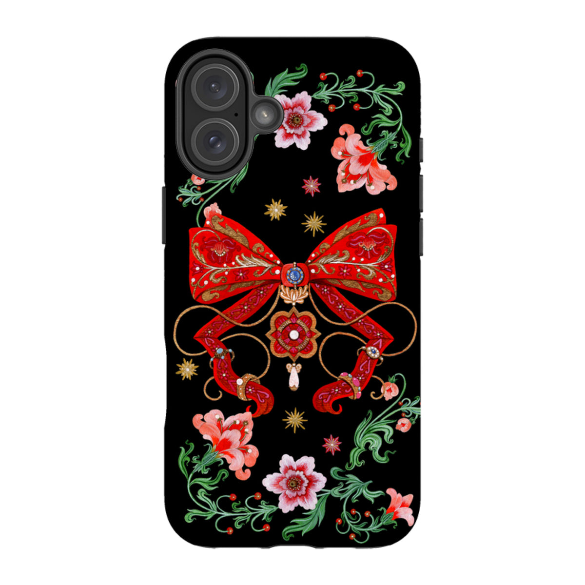 iPhone Tough  Case - Five Gold Ring By Maria Matos